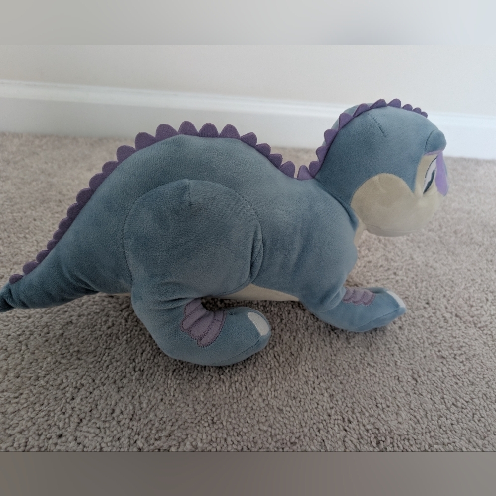 Disney Animal Kingdom 15” Aladar Dinoland Dino Institute Blue Iguanodon Plush - Picture 5 of 14